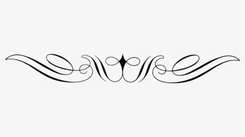 Line-art - Calligraphy, HD Png Download, Transparent PNG