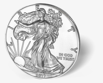 Buy American Eagle - 1 Oz Silver Liberty 2017, HD Png Download, Transparent PNG