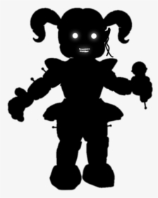 Silhouette At Getdrawings Com Free For Personal - Phantom Circus Baby, HD Png Download, Transparent PNG
