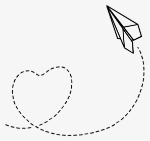 Paper Airplane Flying Png, Transparent Png, Transparent PNG