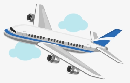Airplane Drawing Aircraft Cartoon Free Download Image - Transparent Background Airplane Cartoon Png, Png Download, Transparent PNG