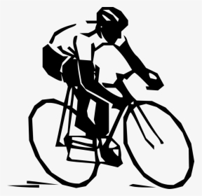 Clip Art Bike Rider, HD Png Download, Transparent PNG