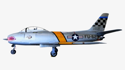 Transparent Cute Plane Png - North American F-86 Sabre, Png Download, Transparent PNG