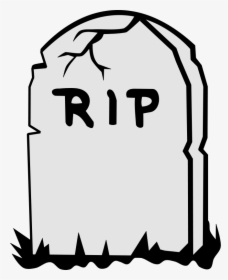Tombstone, Rip, Dead, Death, Funeral, Halloween, Mort - Death Clipart, HD Png Download, Transparent PNG