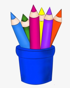 Transparent Utiles Escolares Animados Png - Clipart Crayons, Png Download, Transparent PNG