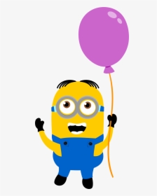Happy Birthday Minions Drawing Clipart , Png Download - Minions Com Bola Png, Transparent Png, Transparent PNG
