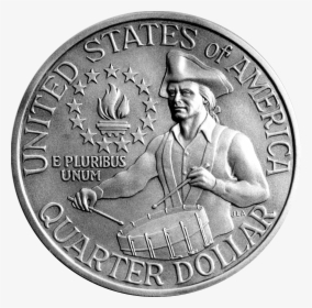 Medal,silver Medal - Bicentennial Quarter Value, HD Png Download, Transparent PNG