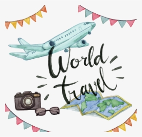 Airplane Clipart Briefcase - Fly High Travel And Tour, HD Png Download, Transparent PNG