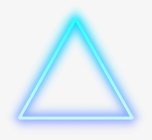 #triangle #neon #bright #abstract #blue #purple - Triangle Png, Transparent Png, Transparent PNG
