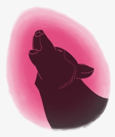 Howling Wolf Silhouette - Illustration, HD Png Download, Transparent PNG