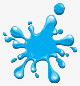 Transparent Water Splashes Clipart - Water Splash Clipart Free, HD Png Download, Transparent PNG