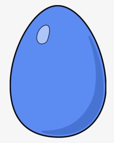 Image Of Dinosaur Egg Clipart - Blue Dinosaur Egg Cartoon, HD Png Download, Transparent PNG