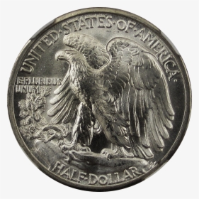 Walking Liberty Half Dollar Reverse - Most Beautiful Coins Ever Minted, HD Png Download, Transparent PNG