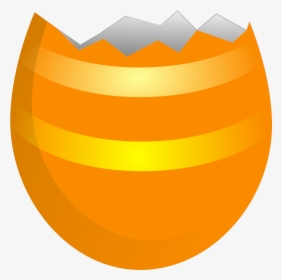 Eggs Vector Logo - Easter Egg Cracked Open, HD Png Download, Transparent PNG