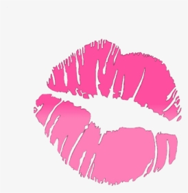 Transparent Woman Lips Png - Kiss Lips Silhouette Png, Png Download, Transparent PNG