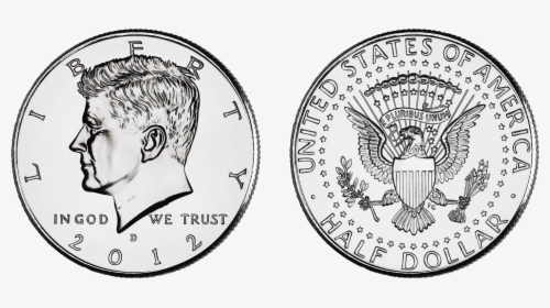 Coin Png Image - Half Dollar 2012, Transparent Png, Transparent PNG