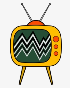 Transparent Old Tv Clipart - Old Tv Cartoon Png, Png Download, Transparent PNG