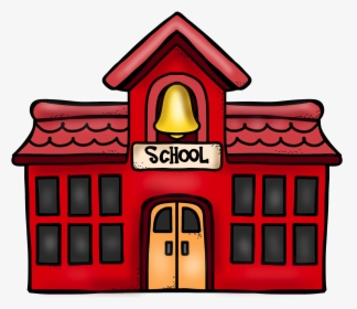 School Building Cartoon Png , Png Download - Cartoon School House Transparent, Png Download, Transparent PNG