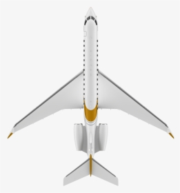 Global 7500 Top View - Bombardier 7000 Top View, HD Png Download, Transparent PNG