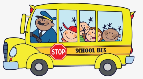 Cartoon School Bus Png Image - School Bus Clipart, Transparent Png, Transparent PNG