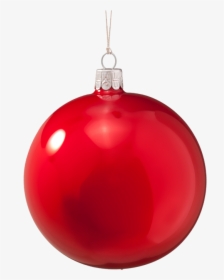 Glass Bauble Opal Red, 10 Cm - Christmas Ornament, HD Png Download, Transparent PNG