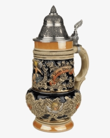 Traditional German Beer Mug - German Steins Made By King, HD Png Download, Transparent PNG
