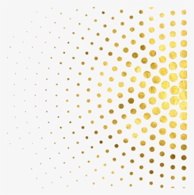 Ftestickers Abstract Dots Golden Goldglitter Goldendots - Transparent Background Gold Dots Png, Png Download, Transparent PNG