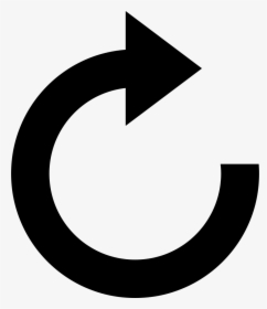Curved Arrow - U Turn Road Sign, HD Png Download, Transparent PNG