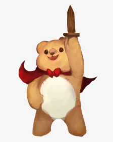 Teddy Bear Knight Png, Transparent Png, Transparent PNG