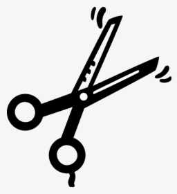Scissors For Cutting Vector Image Illustration Of - Tesoura Clip Art, HD Png Download, Transparent PNG