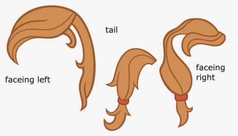 Buttons Mom Hair Vector By Mlp Scribbles On - My Little Pony Hair Cartoon, HD Png Download, Transparent PNG