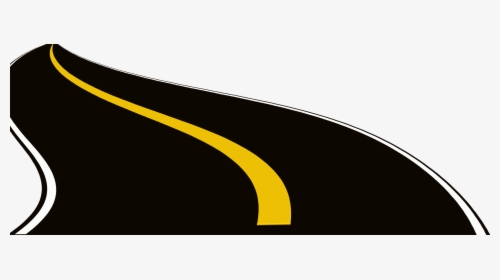 Clip Art Highway Animation Beautiful Black - Road Drawing, HD Png Download, Transparent PNG