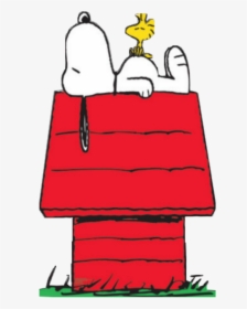 Peanuts Book Featuring Snoopy [book] , Png Download - Snoopy Lying On Dog House, Transparent Png, Transparent PNG