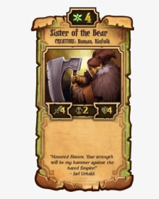 Sister Of The Bear - Callers Bane Card List, HD Png Download, Transparent PNG