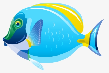 Butterflyfish - Transparent Background Fish Clipart, HD Png Download, Transparent PNG