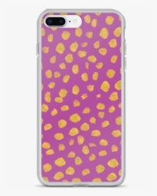 Pink Gold Dots Iphone Case - Mobile Phone Case, HD Png Download, Transparent PNG