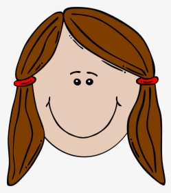 Girl Face Png -how To Set Use Girl Face Cartoon Svg - Sad Girl Face Cartoon, Transparent Png, Transparent PNG