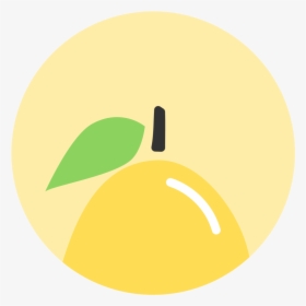 Lemon Icon - Circle, HD Png Download, Transparent PNG