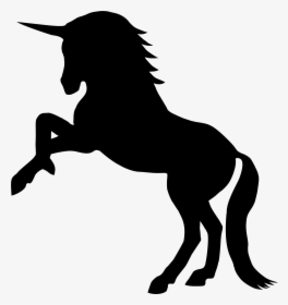 Svg Unicorn Silhouette - Unicorn Silhouette Png, Transparent Png, Transparent PNG