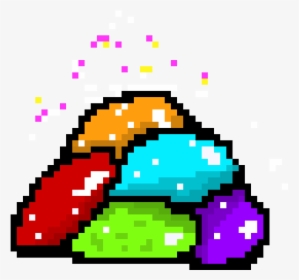 Pixel Art Jelly Bean, HD Png Download, Transparent PNG