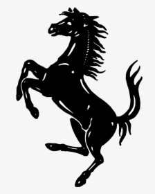 Ferrari Horse Logo, HD Png Download, Transparent PNG