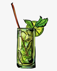 Mojito Cocktail Clip Arts - Cocktail Logo Png Mojito, Transparent Png, Transparent PNG