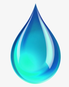 Delicate Blue Water Droplets Png Download - Water Drop Transparent Background, Png Download, Transparent PNG