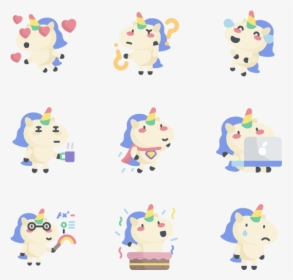 Unicorns - Cartoon, HD Png Download, Transparent PNG