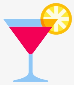 This Is An Icon For A Cocktail - Cocktail Icon Png, Transparent Png, Transparent PNG