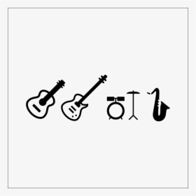 Guitarra Bajo Saxofon - Bass Guitar, HD Png Download, Transparent PNG