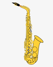 Alto Saxophone Clip Art - Saxophone Clipart, HD Png Download, Transparent PNG