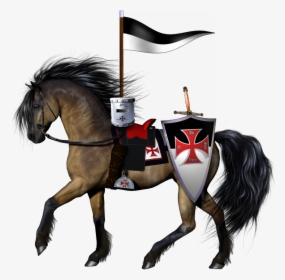 Knight Riding Horse Transparent, HD Png Download, Transparent PNG