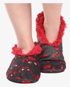 Fuzzy Feet Slipper Image - Ballet Flat, HD Png Download, Transparent PNG