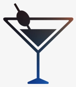 Martini Cocktail Glass Scalable Vector Graphics - Cocktail Glass Cocktail Svg, HD Png Download, Transparent PNG
